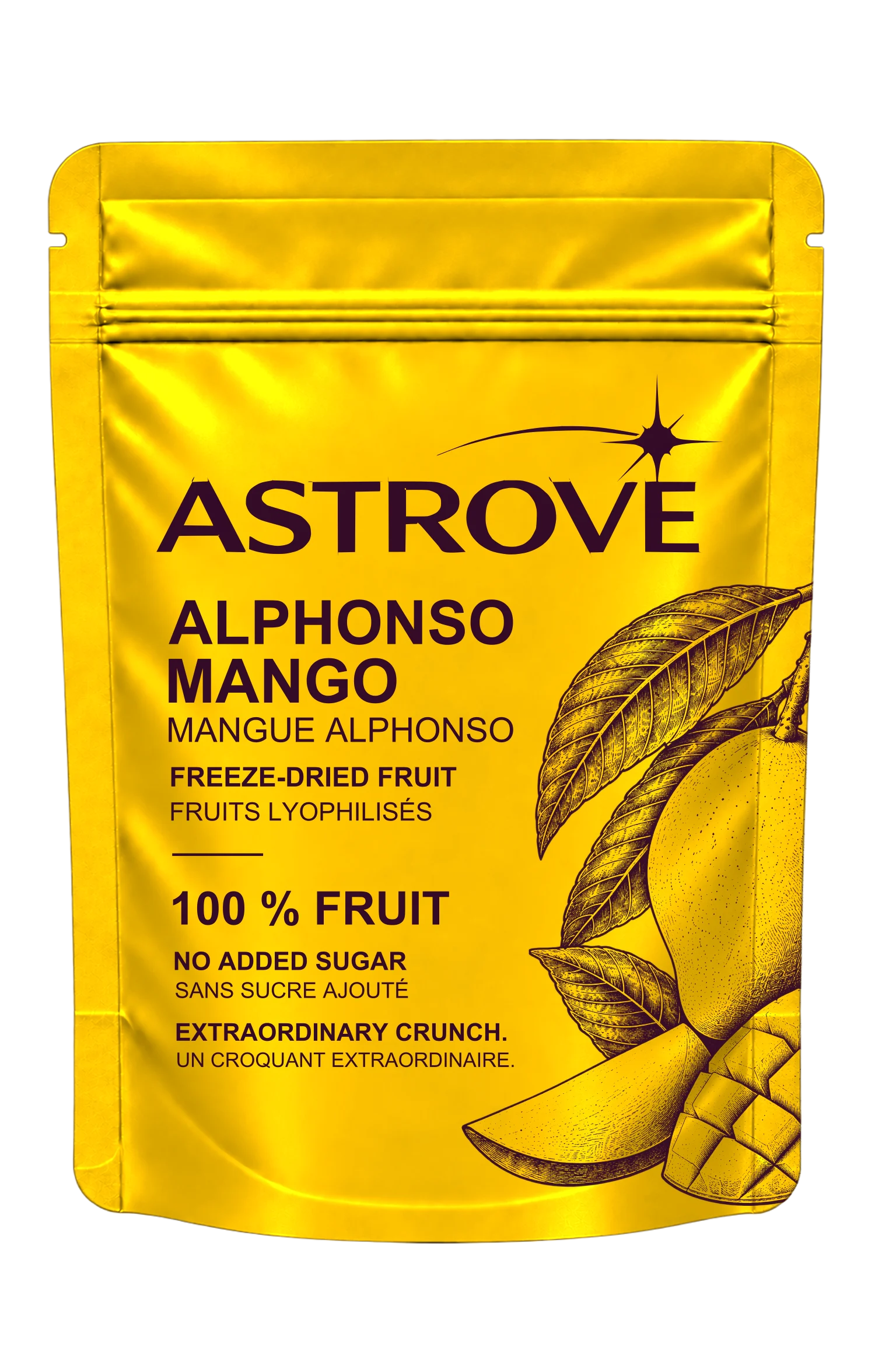 ASTROVE Alphonso Mango pouch