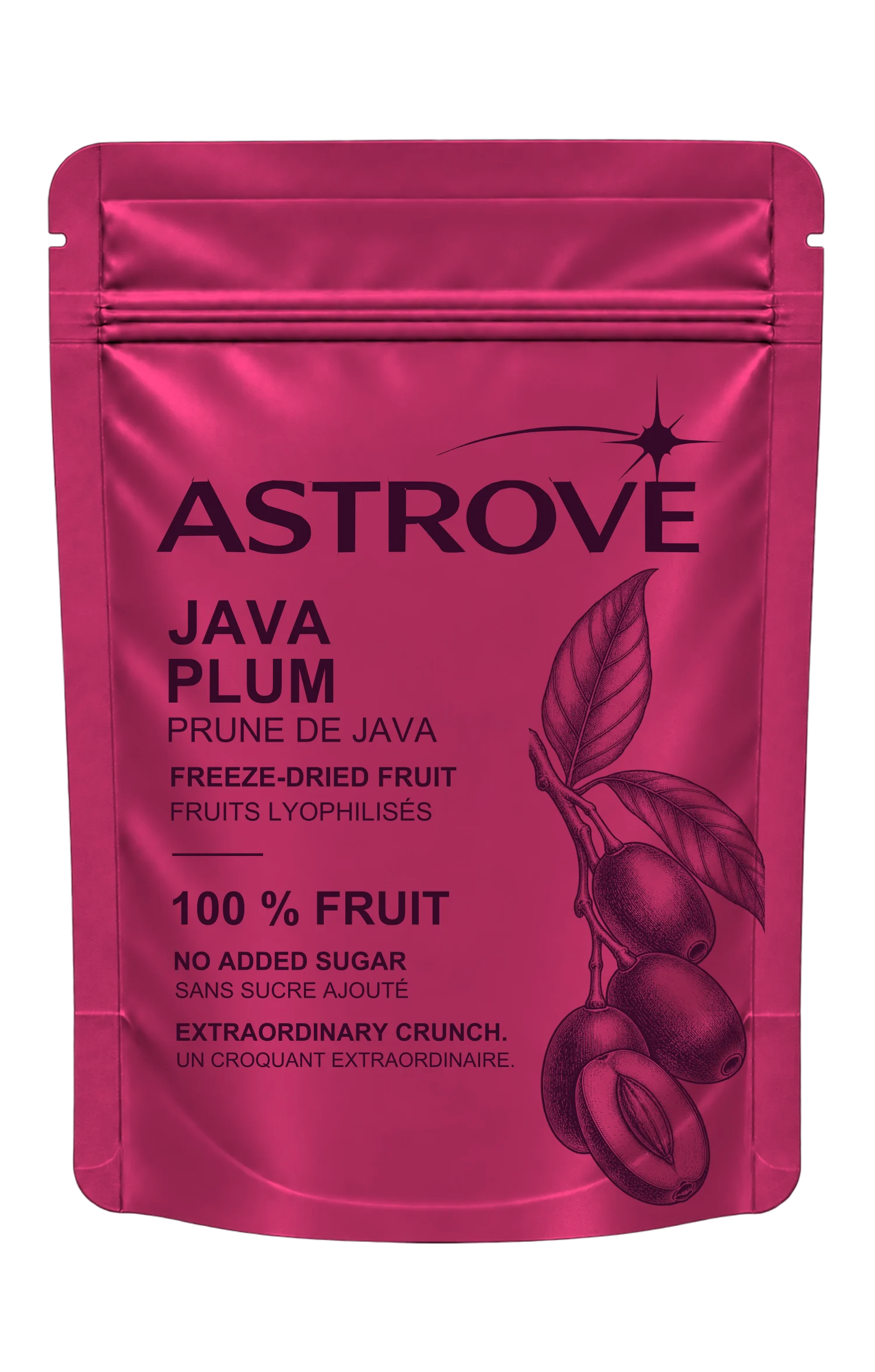 ASTROVE Java Plum pouch