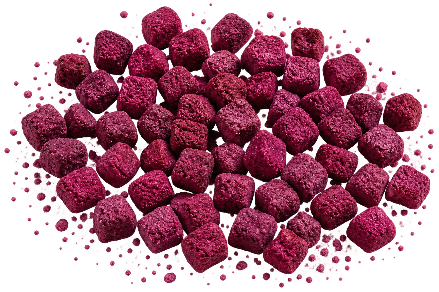 Freeze-dried Java Plum pieces