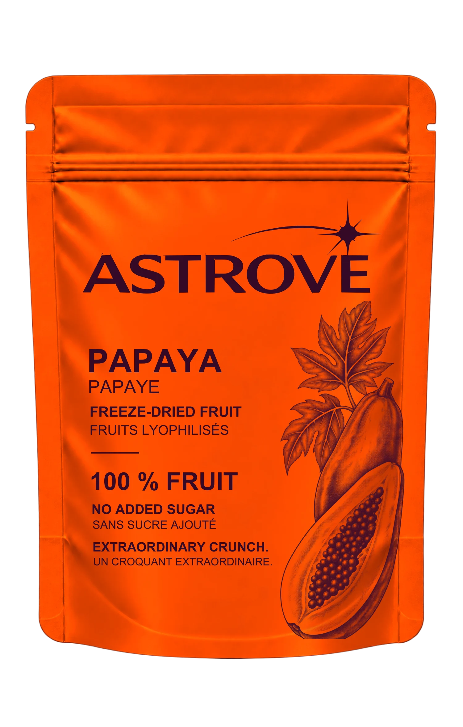 ASTROVE Papaya pouch