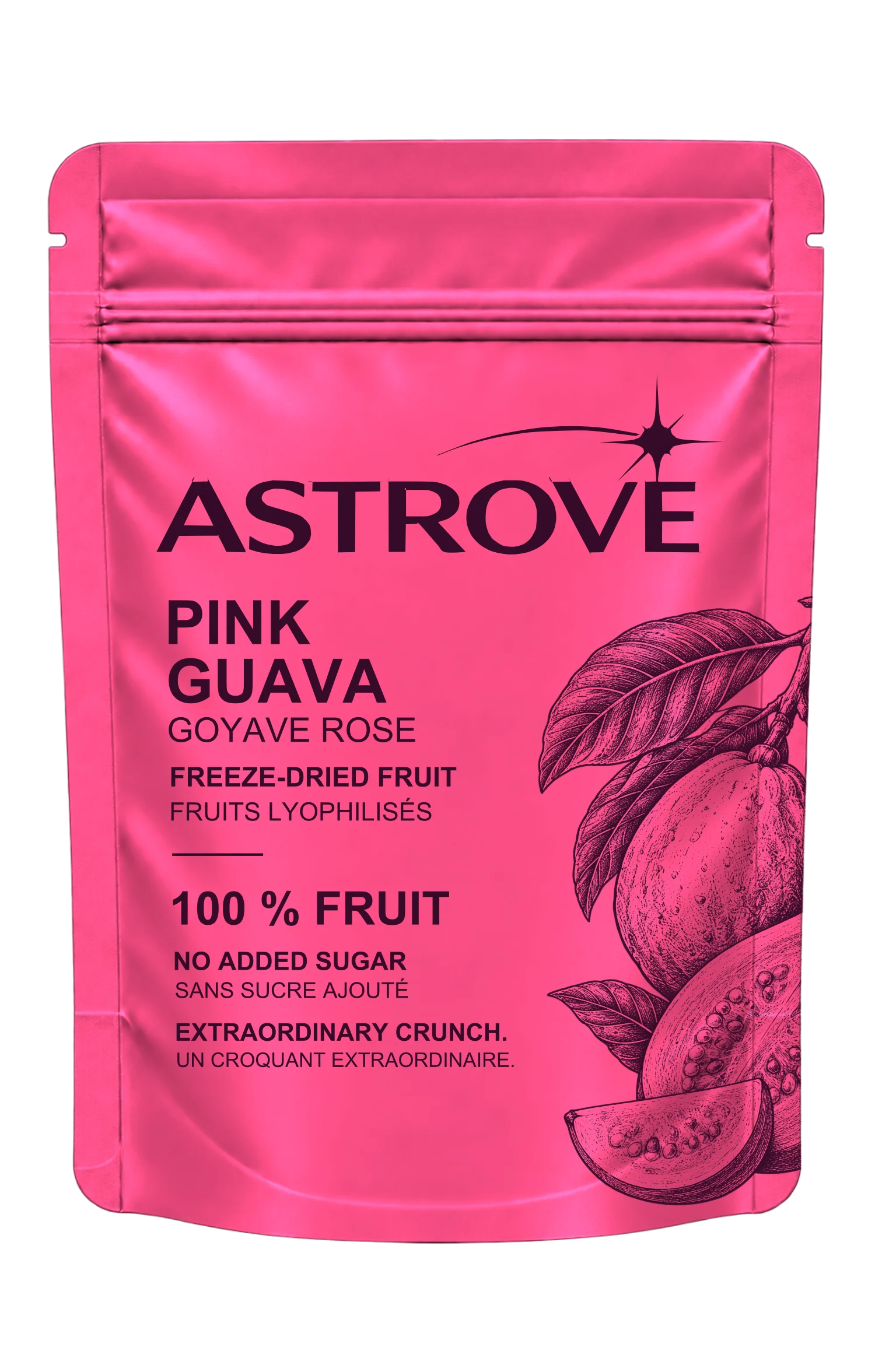 ASTROVE Pink Guava pouch